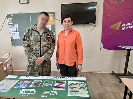 Саратовец с позывным «Бэха» рассказал молодежи о боевом братстве в зоне СВО